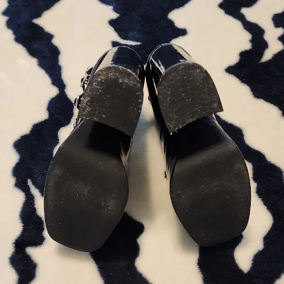 Jeffrey Campbell Xandra-lo Black Strappy Platform Heels - Picture 3 of 3